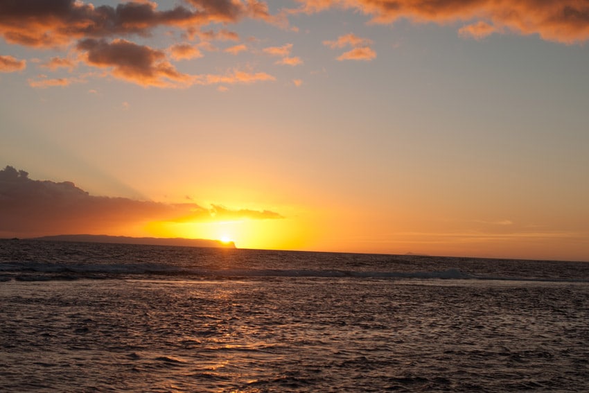 West Kauai sunset