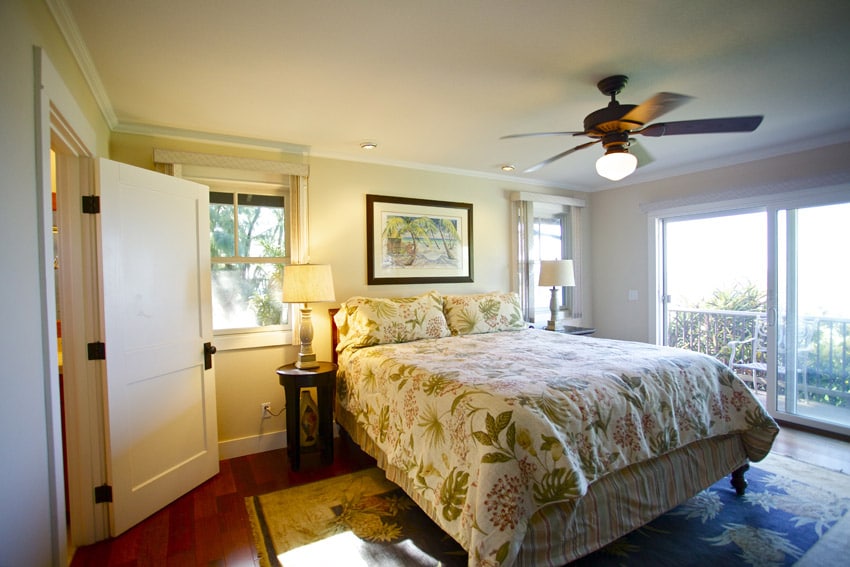 Kimsey Beach House master bedroom